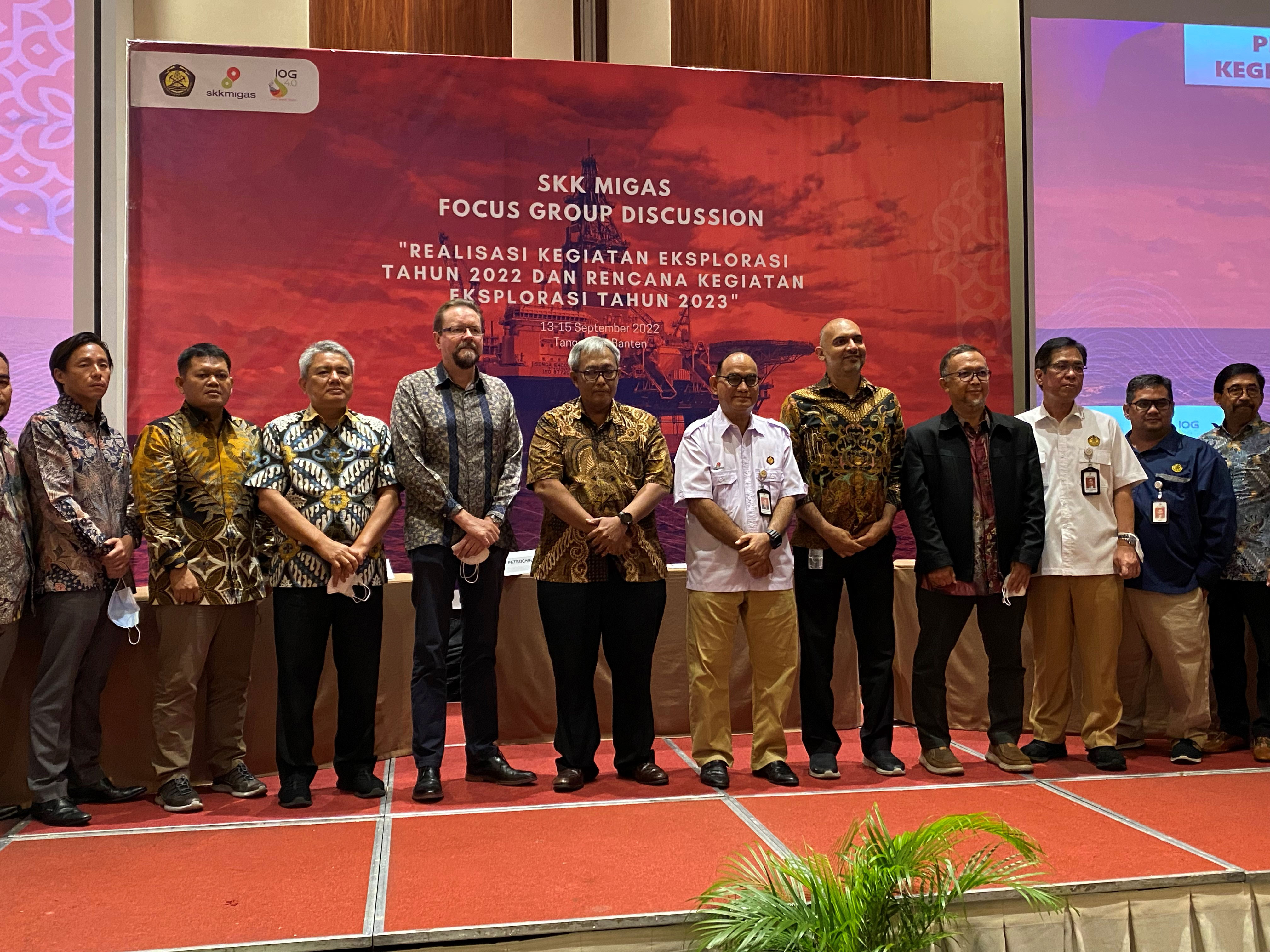 Signing Ceremony Exploration Commitment In FGD for Exploration Activity 2023