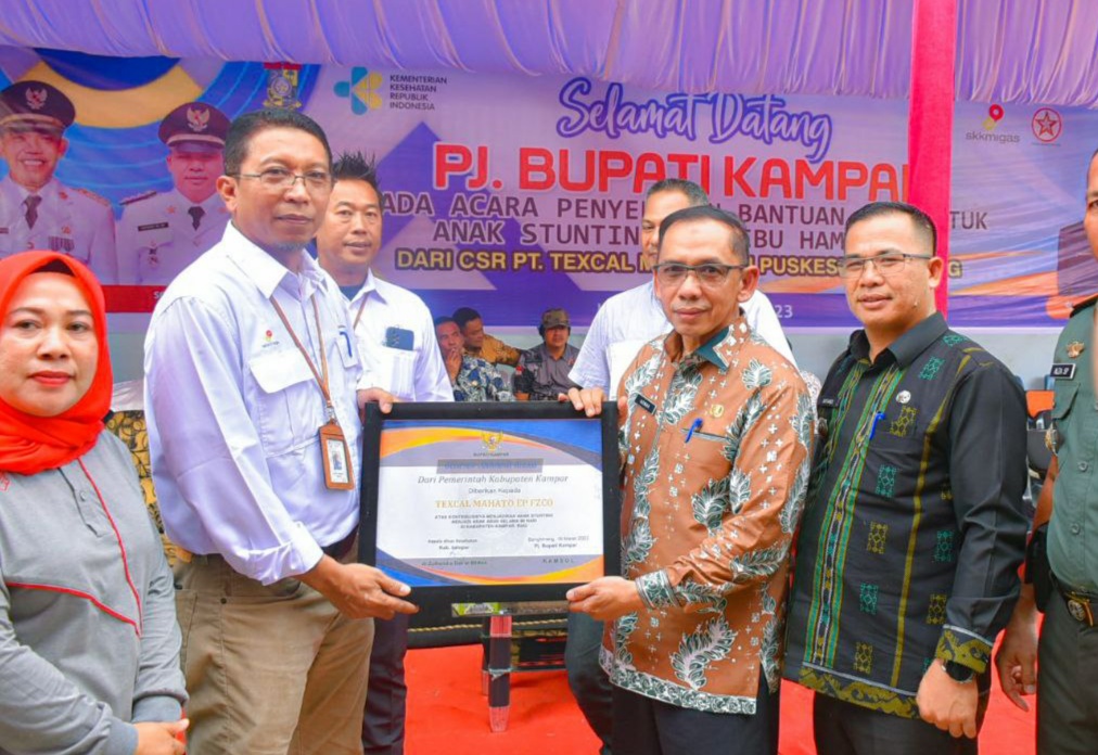 Texcal Corporate Social Responsibility Program for Tapung District, Kampar Regency, Riau Province